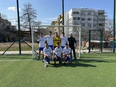Първо място на общинския кръг от училищните игри по футбол 1