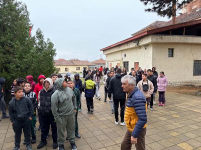 Учебна евакуация при сигнал за пожар 1